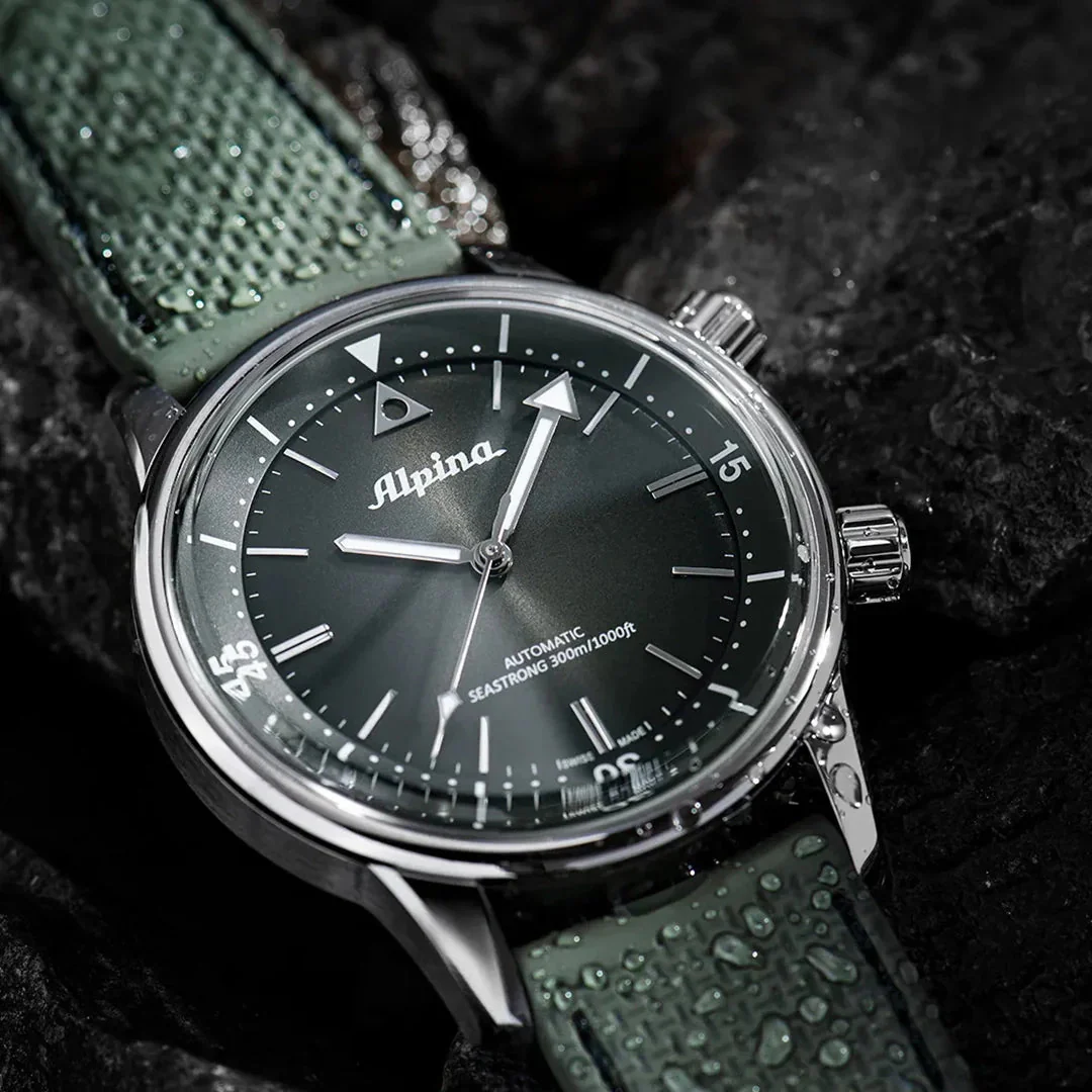 Alpina Seastrong Heritage 42mm AL-520GR4H6 - Image 3