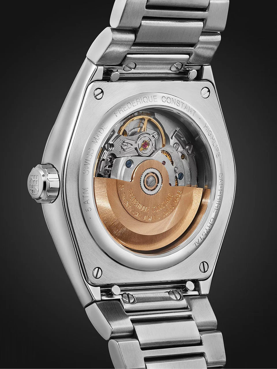Frederique Constant Highlife 39mm FC-303BBG3NH6B - Image 4