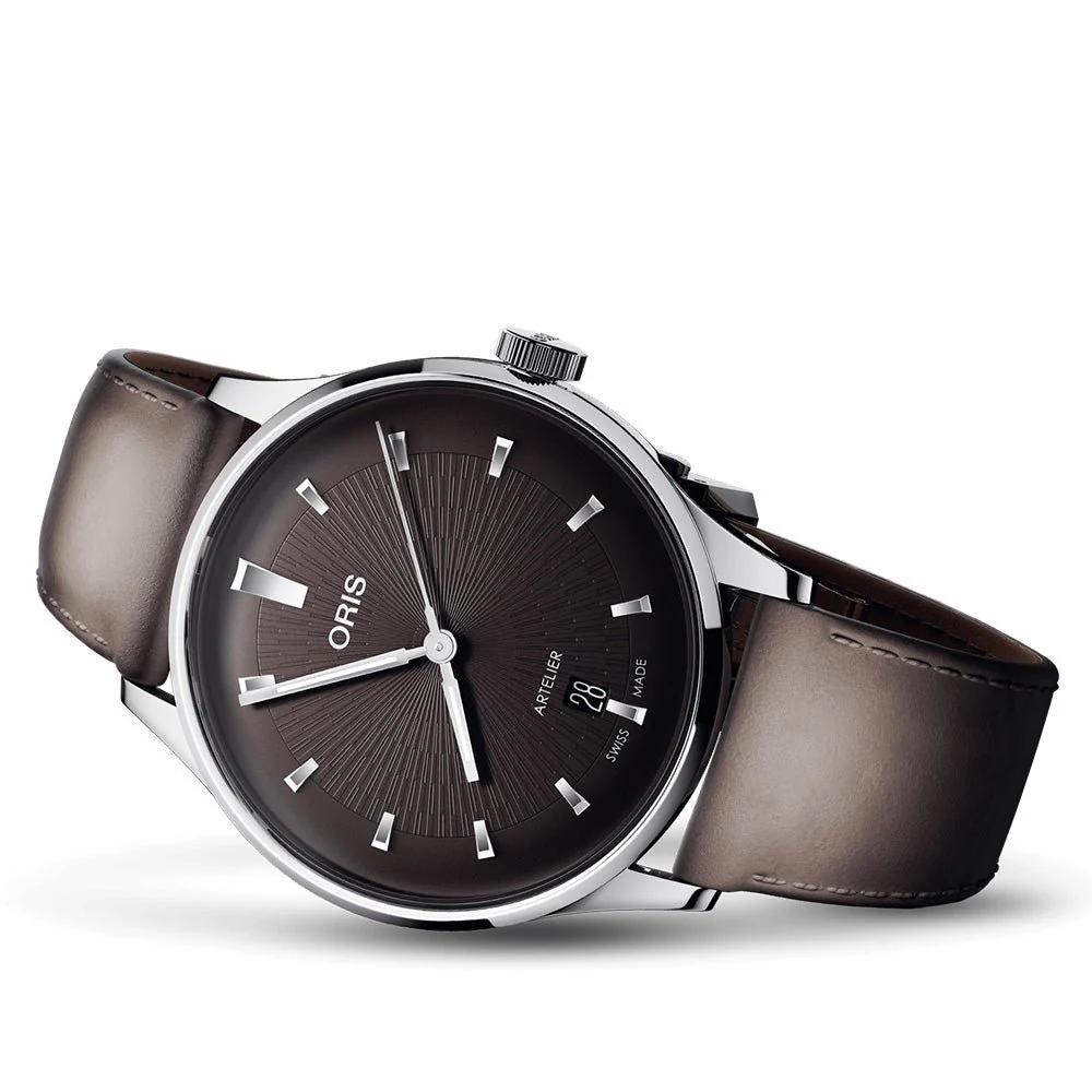 Oris Artelier 38mm 01 733 7810 4054-07 6 20 18FC - Image 4